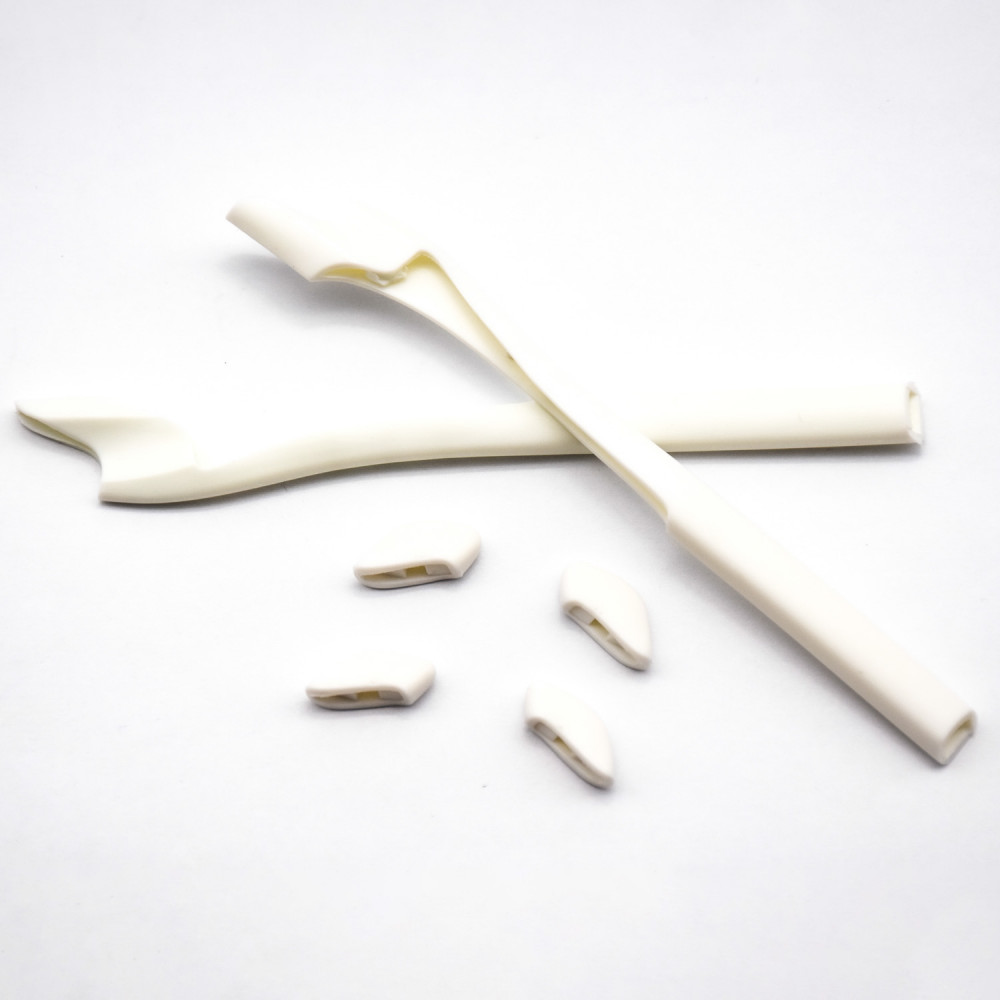 Imytpft White Compatible/Replacement For Oakley Half Jacket 2.0 Sunglasses  Silicone Leg Set Rubber Kit