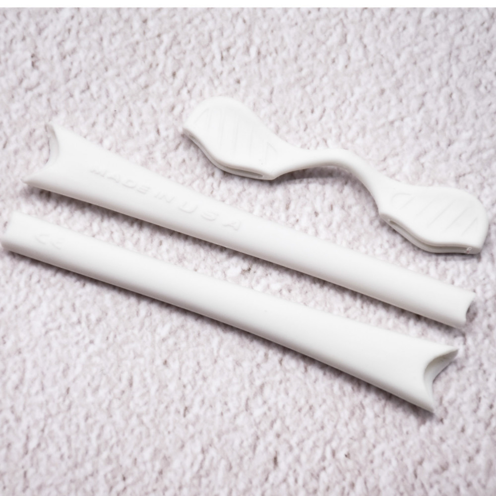 Imytpft White Compatible/Replacement For Oakley Radar Sunglasses Rubber Kit