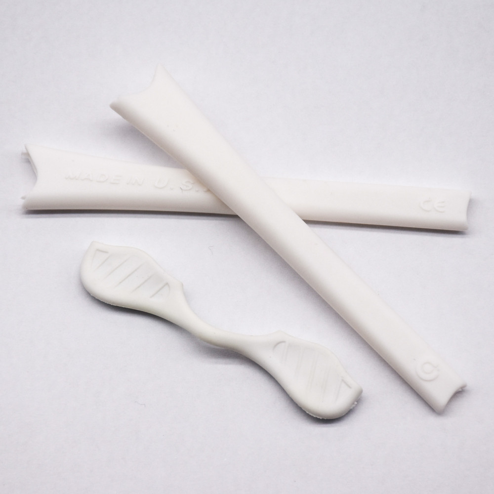 Imytpft White Compatible/Replacement For Oakley Radar Sunglasses Rubber Kit