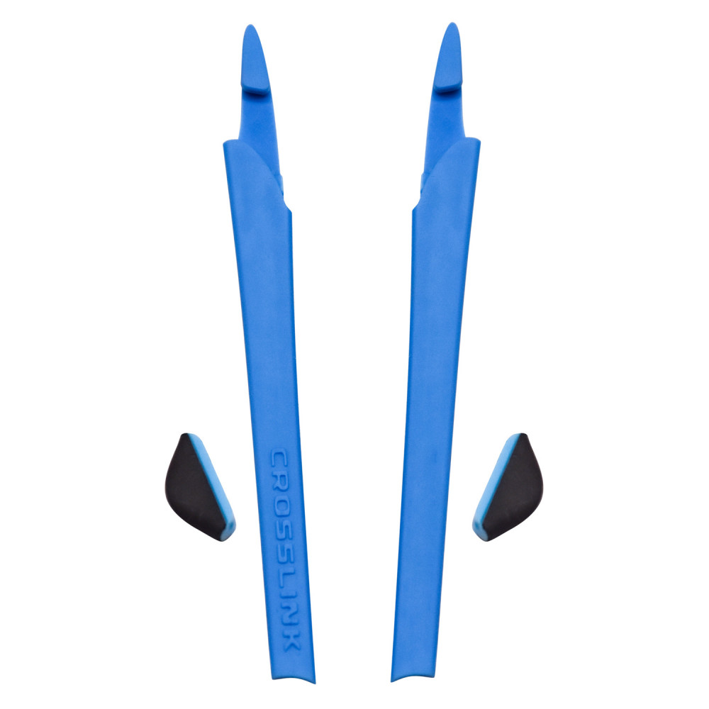 Imytpft Blue Compatible/Replacement Silicone Leg Set For Oakley Crosslink Sunglasses Rubber Kit