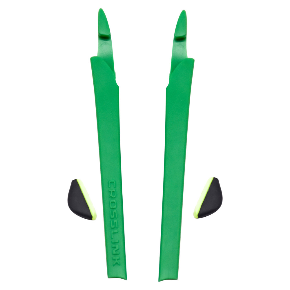 Imytpft Green Compatible/Replacement Silicone Leg Set For Oakley Crosslink Sunglasses Rubber Kit