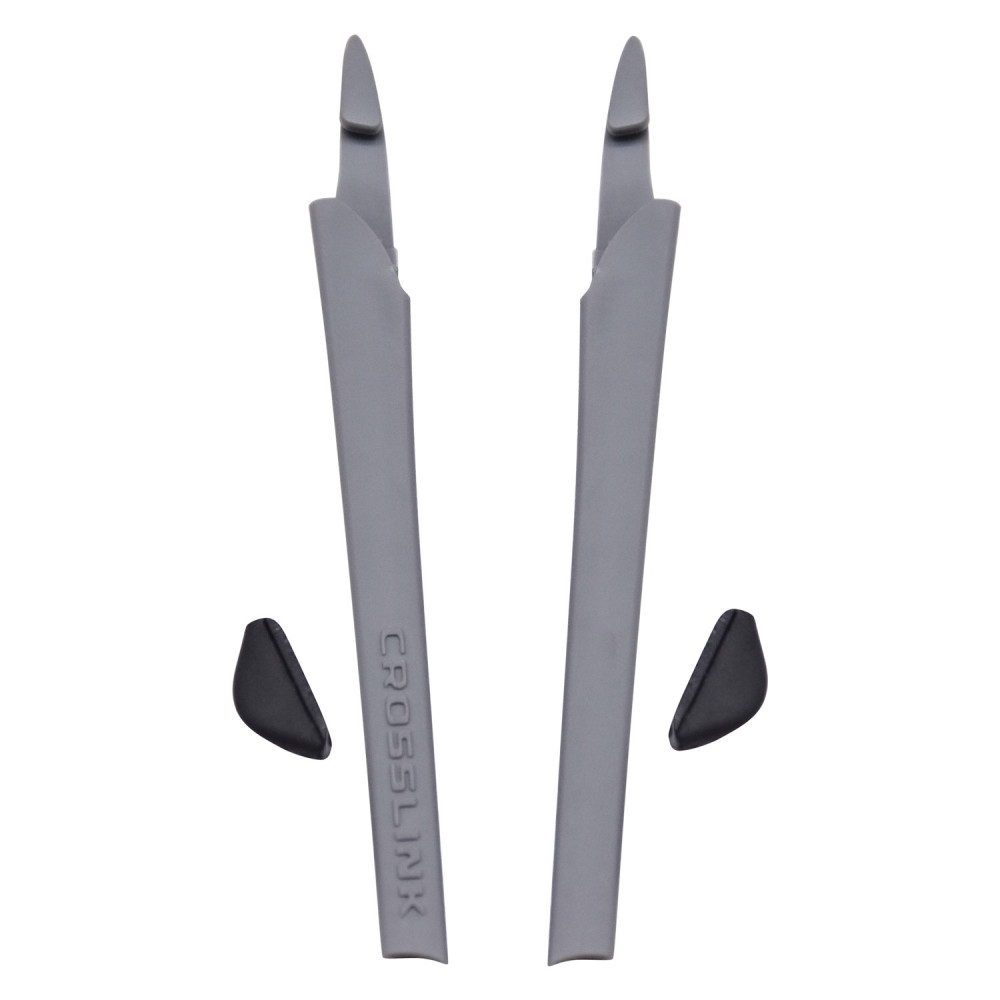 Imytpft Grey Compatible/Replacement Silicone Leg Set For Oakley Crosslink Sunglasses Rubber Kit