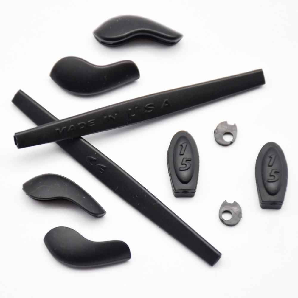 Imytpft Black Compatible/Replacement Silicone Leg Set For Oakley Juliet Sunglasses Rubber Kit