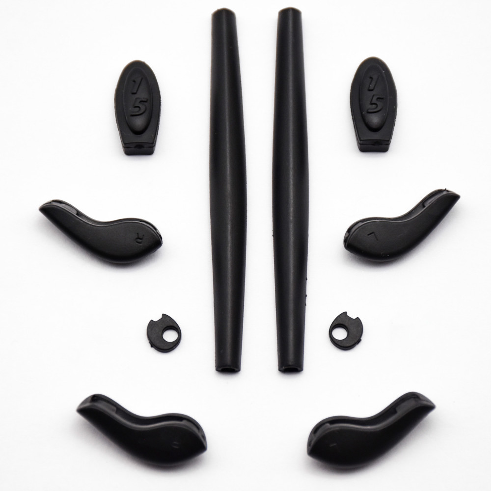 Imytpft Black Compatible/Replacement Silicone Leg Set For Oakley Juliet Sunglasses Rubber Kit