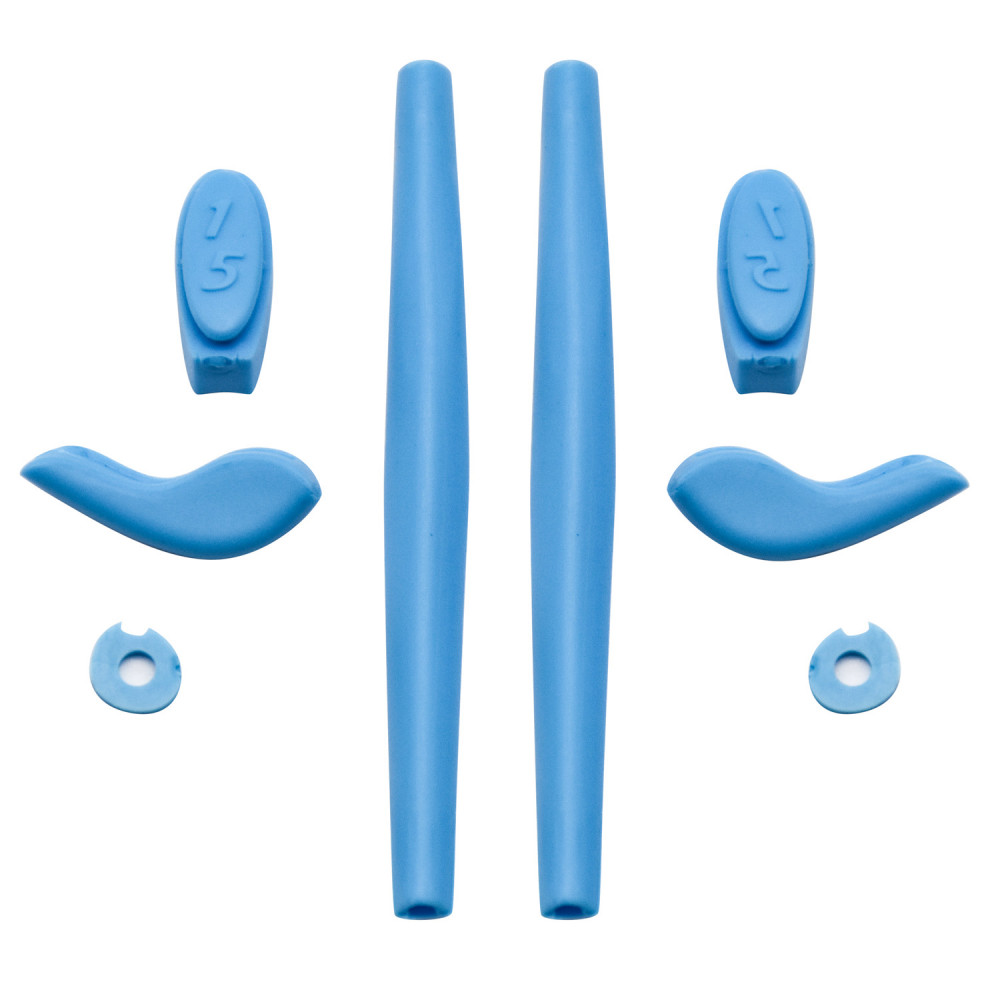 Imytpft Blue Compatible/Replacement Silicone Leg Set For Oakley Juliet Sunglasses Rubber Kit