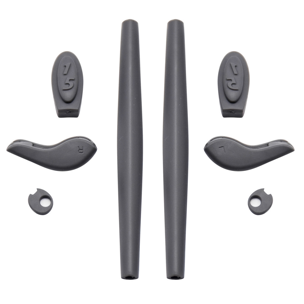 Imytpft Dark Grey Compatible/Replacement Silicone Leg Set For Oakley Juliet Sunglasses Rubber Kit
