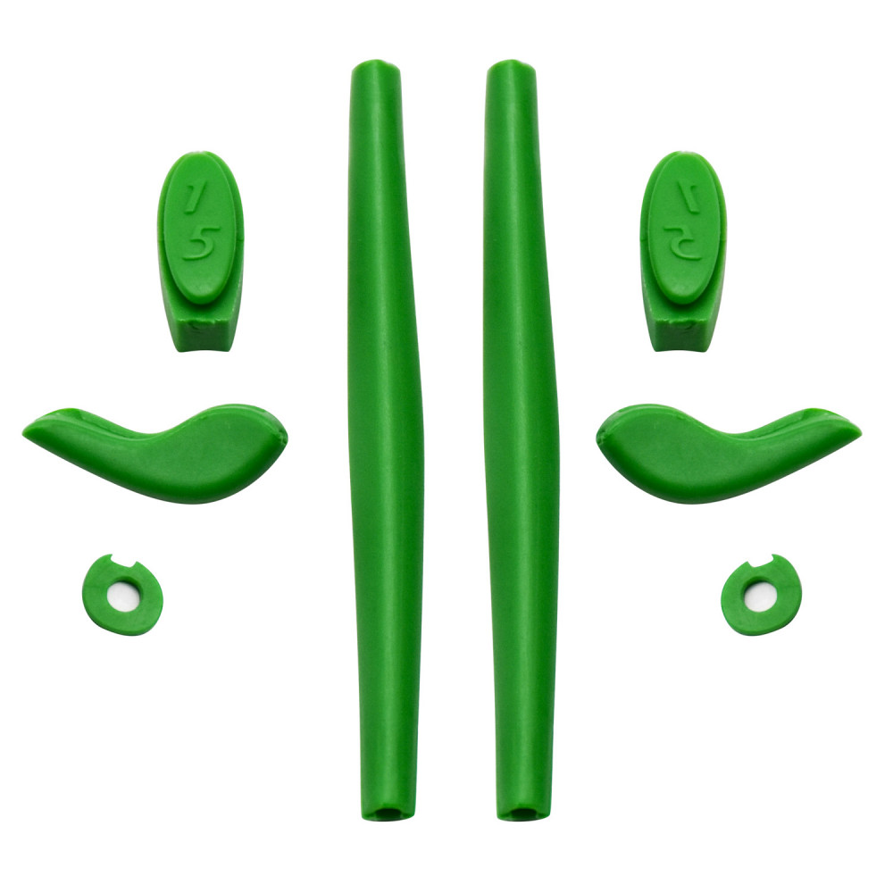 Imytpft Green Compatible/Replacement Silicone Leg Set For Oakley Juliet Sunglasses Rubber Kit