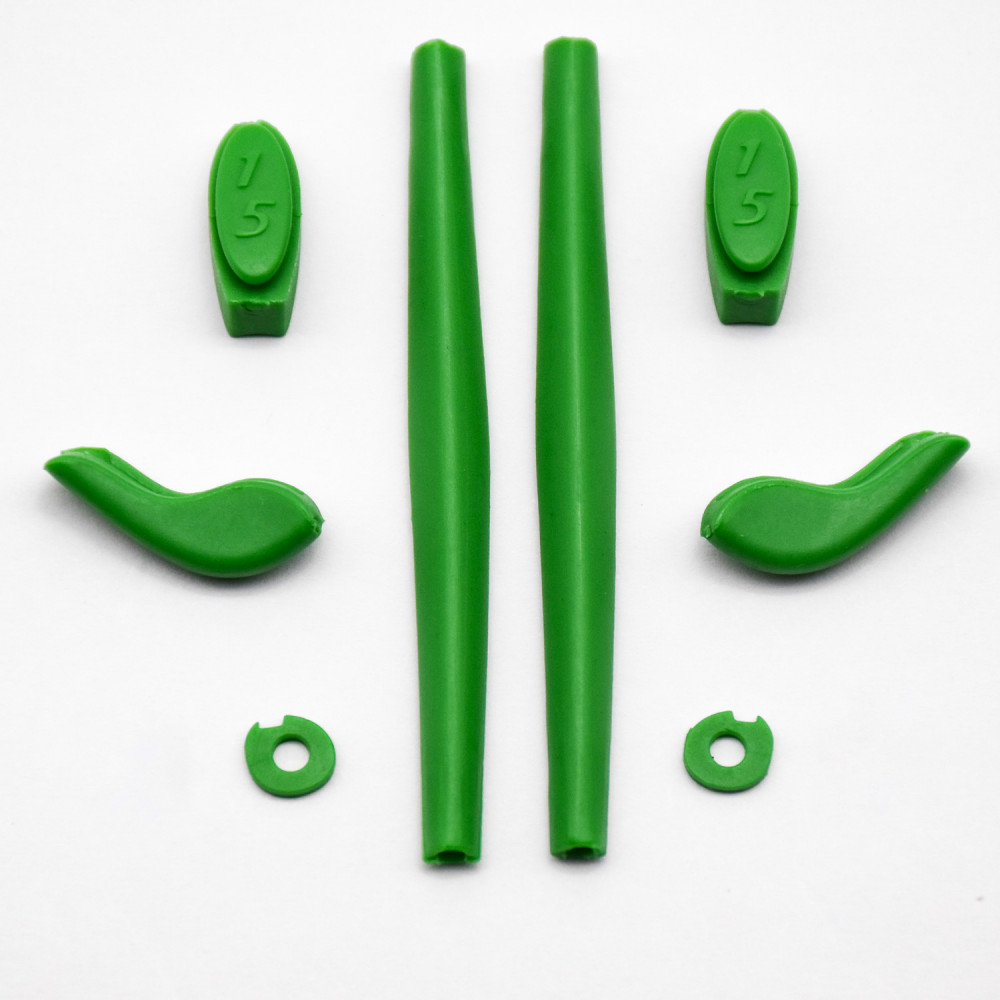 Imytpft Green Compatible/Replacement Silicone Leg Set For Oakley Juliet Sunglasses Rubber Kit