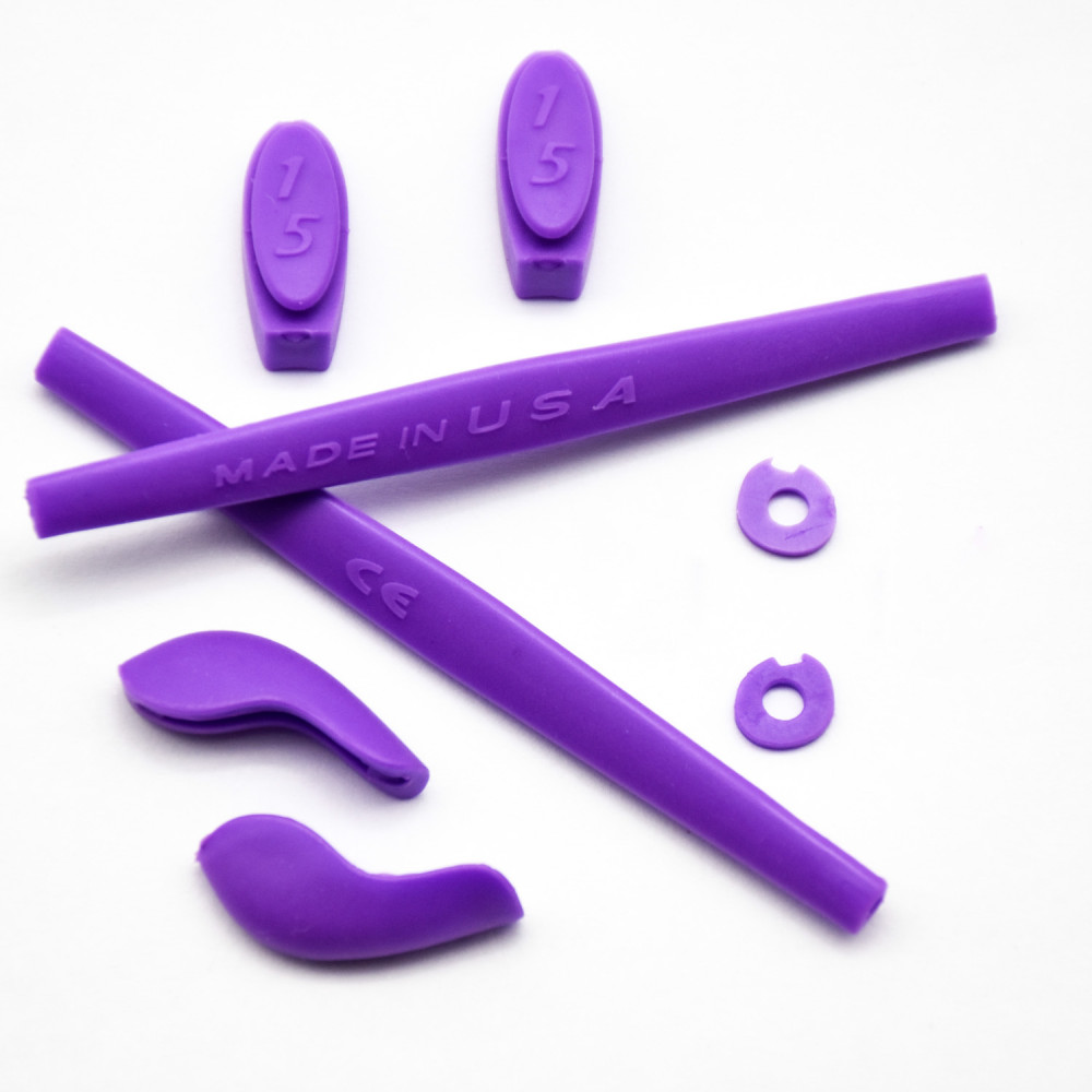 Imytpft Purple Compatible/Replacement Silicone Leg Set For Oakley Juliet Sunglasses Rubber Kit