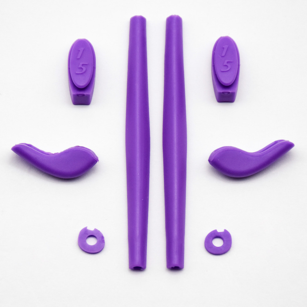 Imytpft Purple Compatible/Replacement Silicone Leg Set For Oakley Juliet Sunglasses Rubber Kit