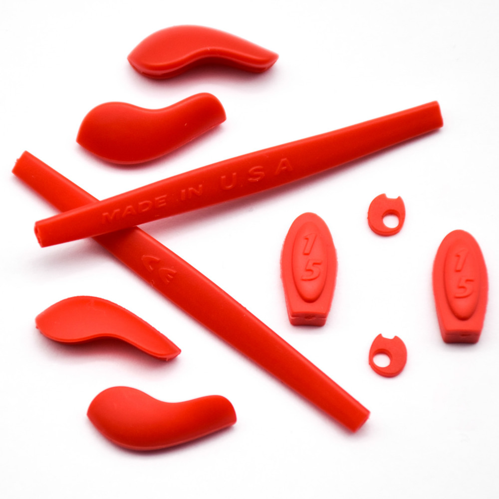 Imytpft Red Compatible/Replacement Silicone Leg Set For Oakley Juliet Sunglasses Rubber Kit