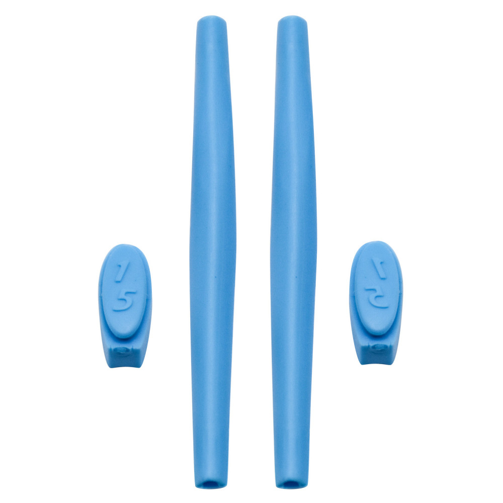 Imytpft Blue Compatible/Replacement Silicone Leg Set For Oakley X Metal XX Sunglasses Rubber Kit