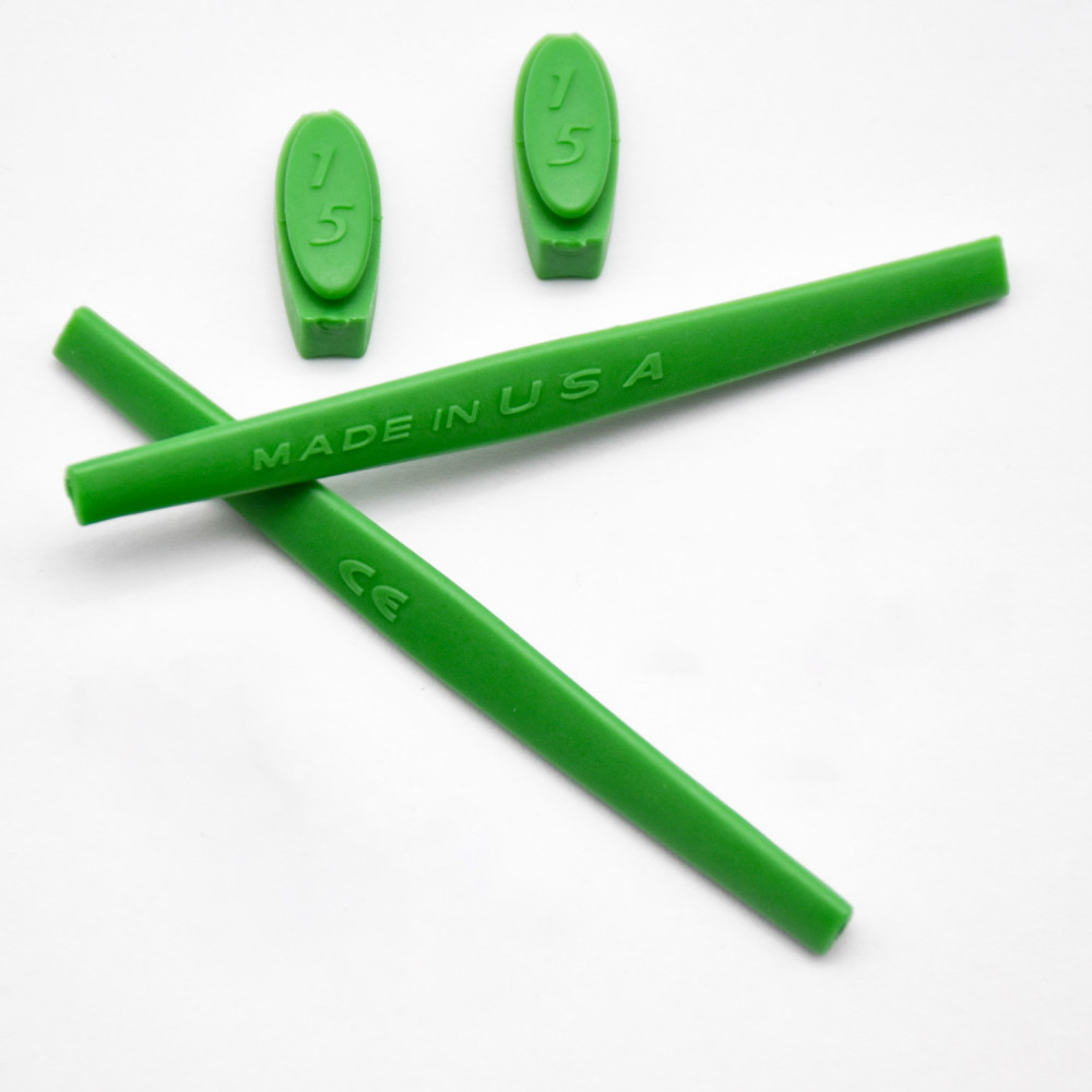 Imytpft Green Compatible/Replacement Silicone Leg Set For Oakley X Metal XX Sunglasses Rubber Kit