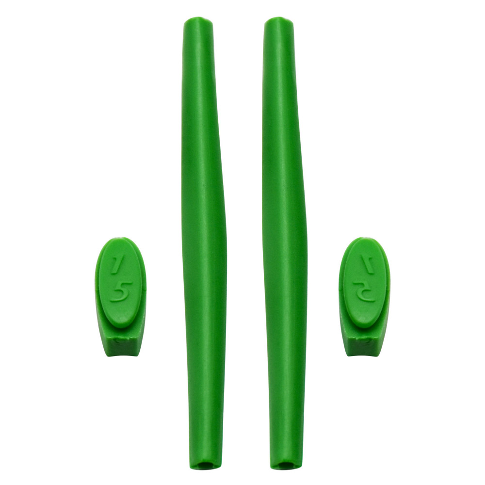 Imytpft Green Compatible/Replacement Silicone Leg Set For Oakley X Metal XX Sunglasses Rubber Kit