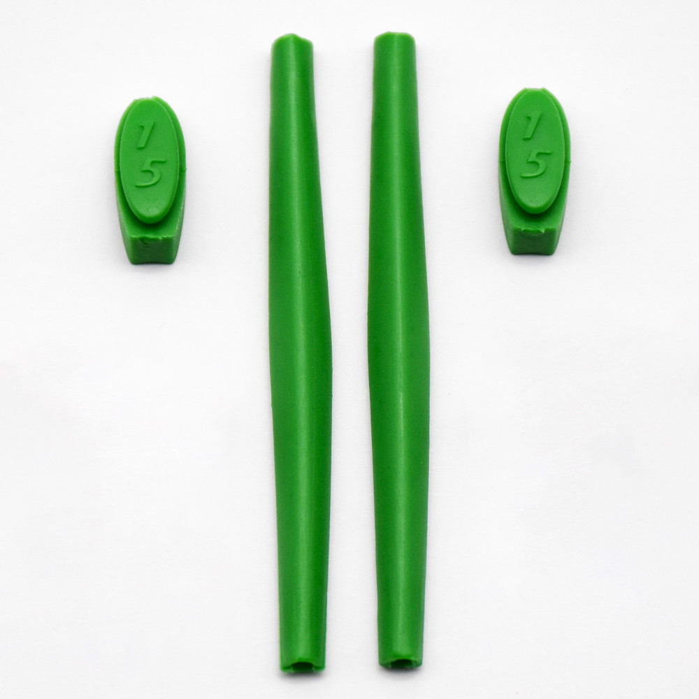 Imytpft Green Compatible/Replacement Silicone Leg Set For Oakley X Metal XX Sunglasses Rubber Kit
