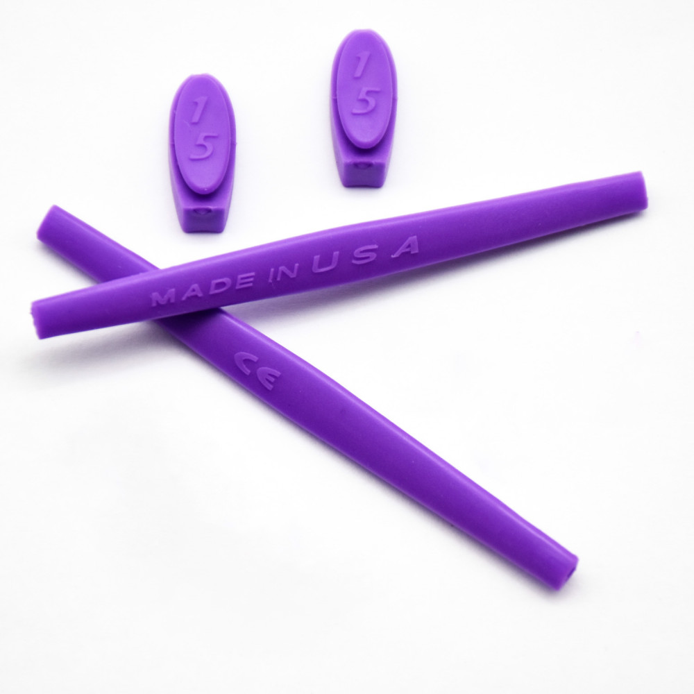 Imytpft Purple Compatible/Replacement Silicone Leg Set For Oakley X Metal XX Sunglasses Rubber Kit