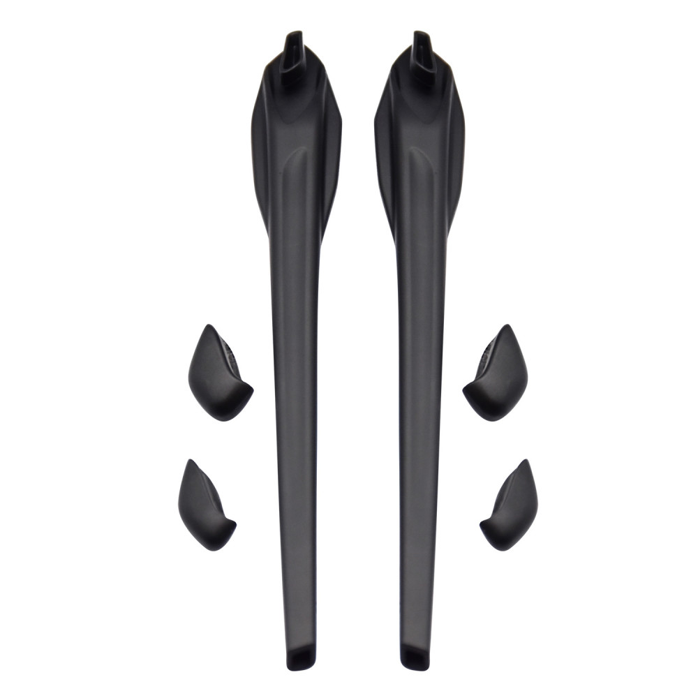 Imytpft Black Compatible/Replacement Silicone Leg Set For Oakley Flak 2.0/Flak 2.0 XL Sunglasses Rubber Kit