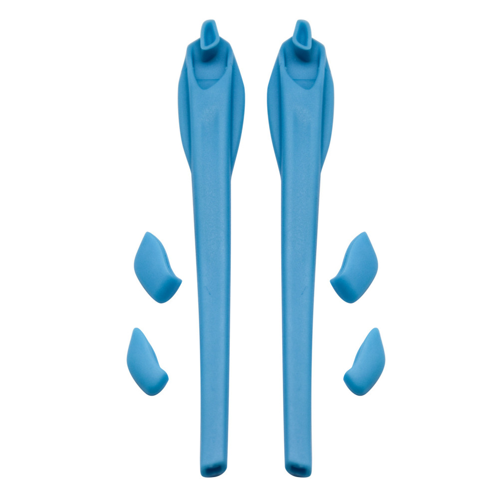 Imytpft Blue Compatible/Replacement Silicone Leg Set For Oakley Flak 2.0/Flak 2.0 XL Sunglasses Rubber Kit