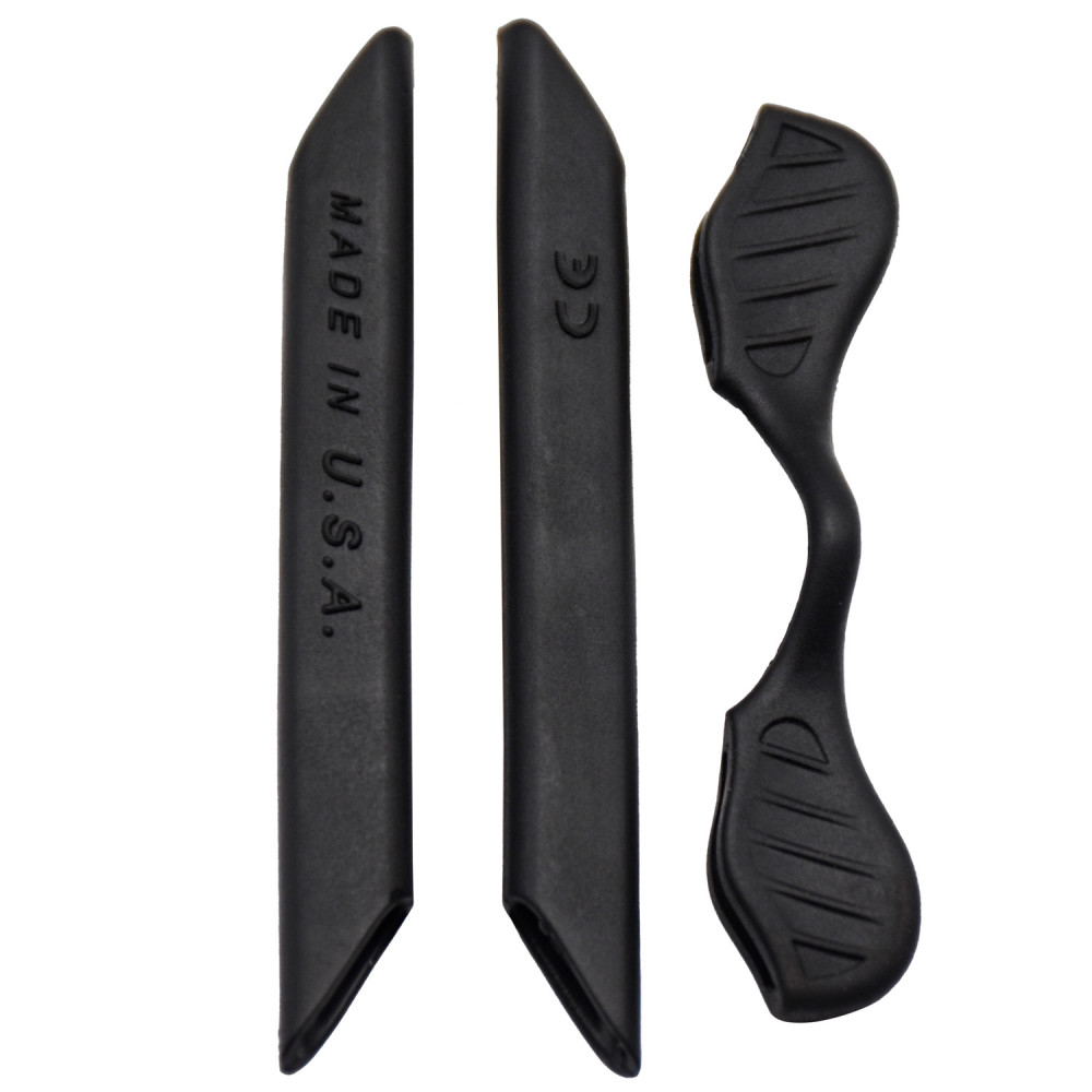 Imytpft Black Compatible/Replacement Silicone Leg Set For Oakley Radarlock Sunglasses Rubber Kit