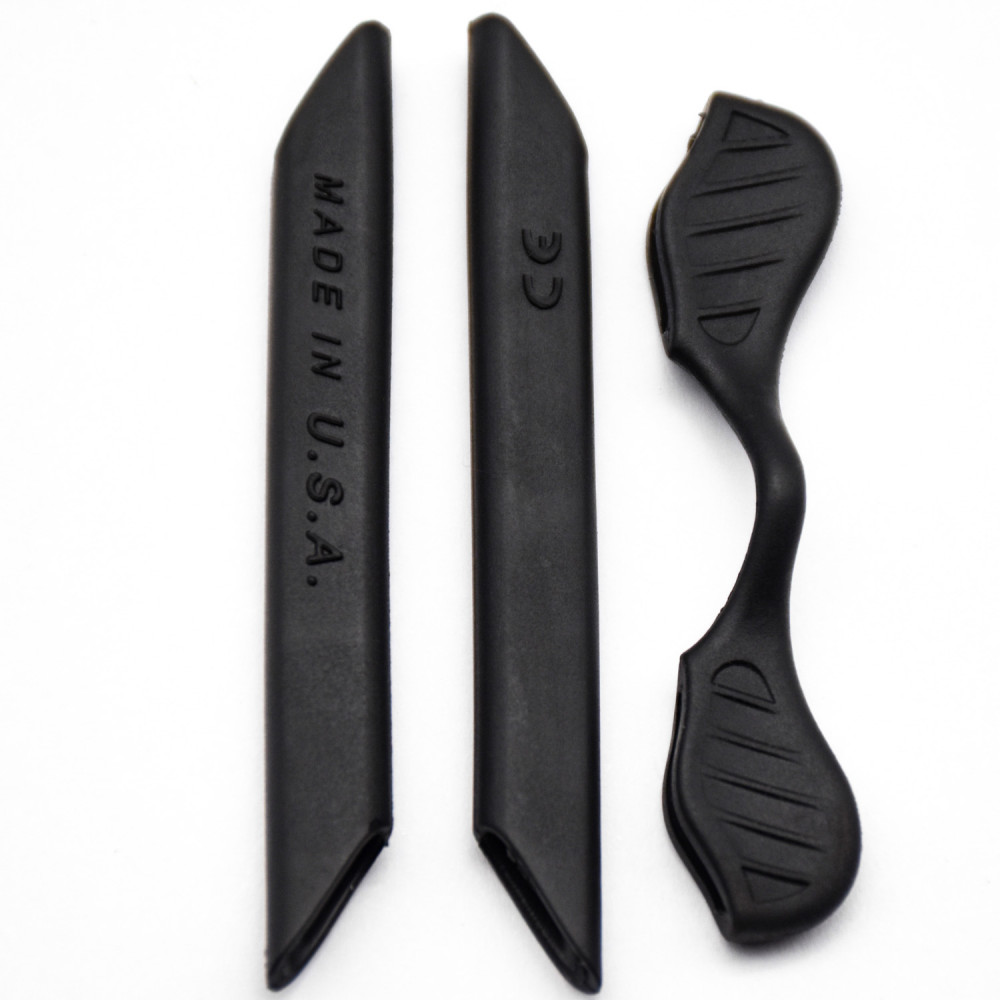 Imytpft Black Compatible/Replacement Silicone Leg Set For Oakley Radarlock Sunglasses Rubber Kit