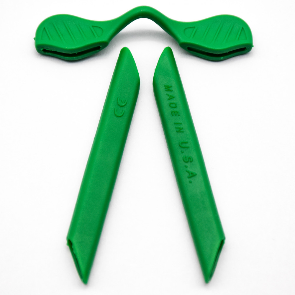 Imytpft Green Compatible/Replacement Silicone Leg Set For Oakley Radarlock Sunglasses Rubber Kit