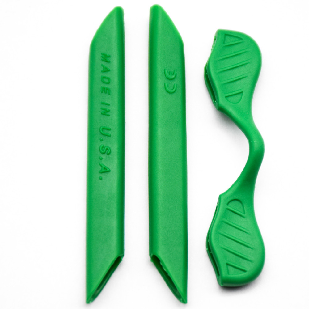 Imytpft Green Compatible/Replacement Silicone Leg Set For Oakley Radarlock Sunglasses Rubber Kit