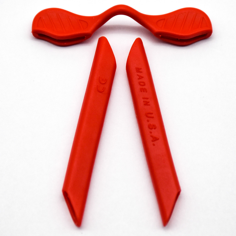 Imytpft Red Compatible/Replacement Silicone Leg Set For Oakley Radarlock Sunglasses Rubber Kit