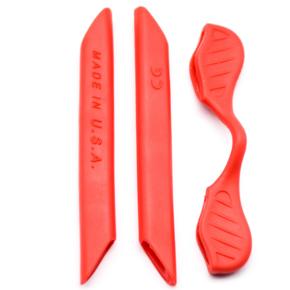 Imytpft Red Compatible/Replacement Silicone Leg Set For Oakley Radarlock Sunglasses Rubber Kit