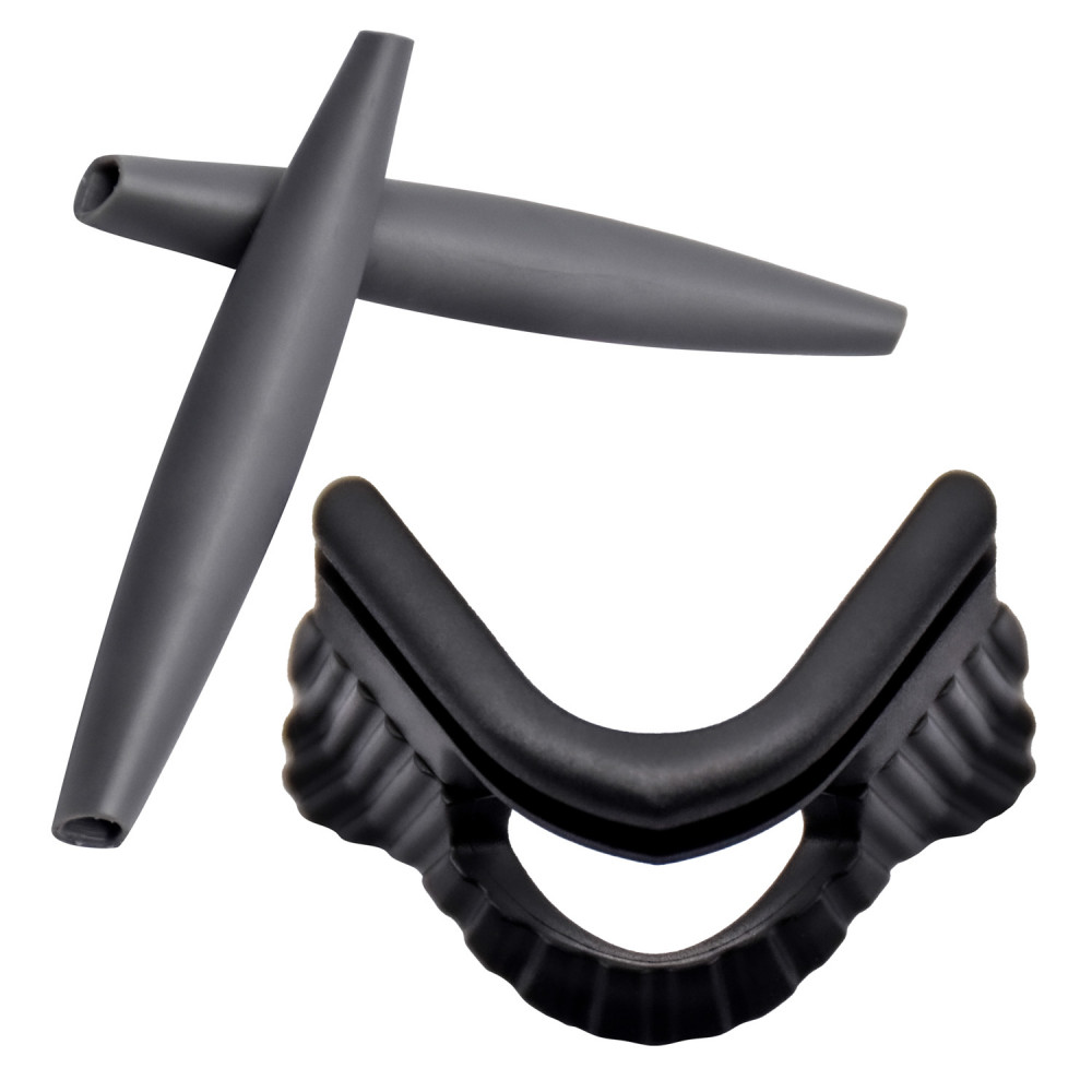 Imytpft Dark Grey Compatible/Replacement Silicone Leg Nose Pads For Oakley M Frame Series Earsocks Rubber Kit