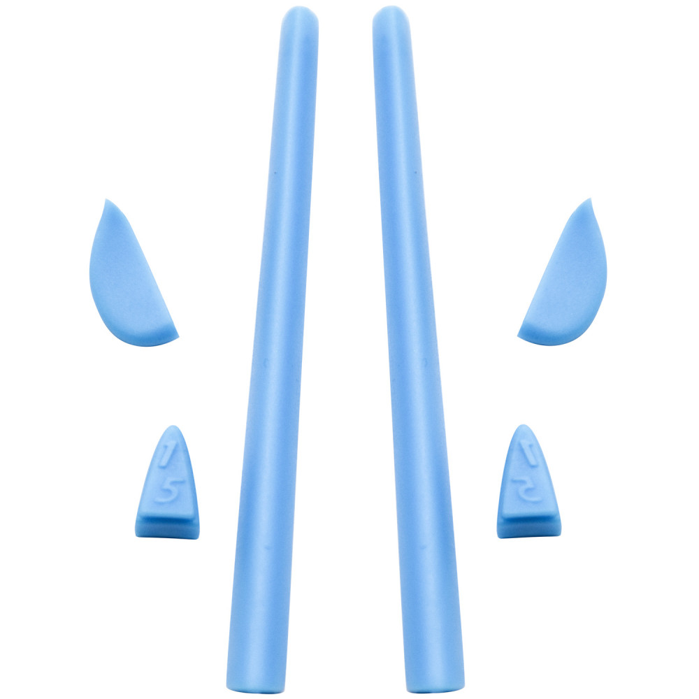 Imytpft Blue Compatible/Replacement Silicone Leg Set For Oakley Romeo 2.0 Sunglasses Rubber Kit