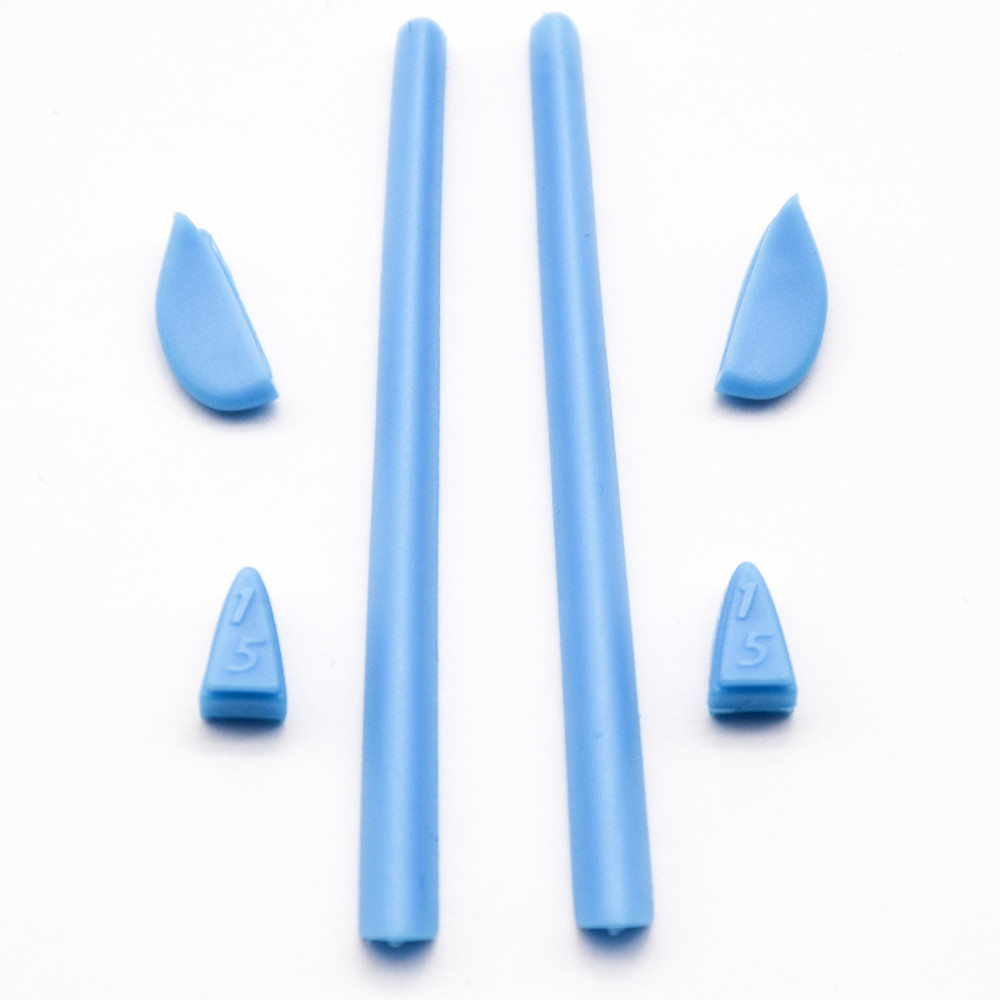 Imytpft Blue Compatible/Replacement Silicone Leg Set For Oakley Romeo 2.0 Sunglasses Rubber Kit