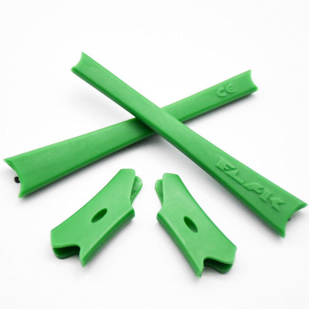 Imytpft Green Compatible/Replacement For Rubber Kit Oakley Flak Jacket /Flak Jacket XLJ  Earsocks  