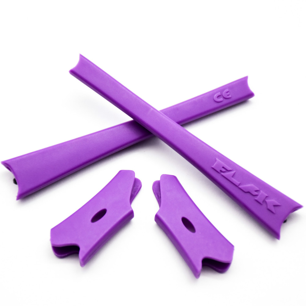Imytpft Purple Compatible/Replacement For Rubber Kit Oakley Flak Jacket /Flak Jacket XLJ  Earsocks  