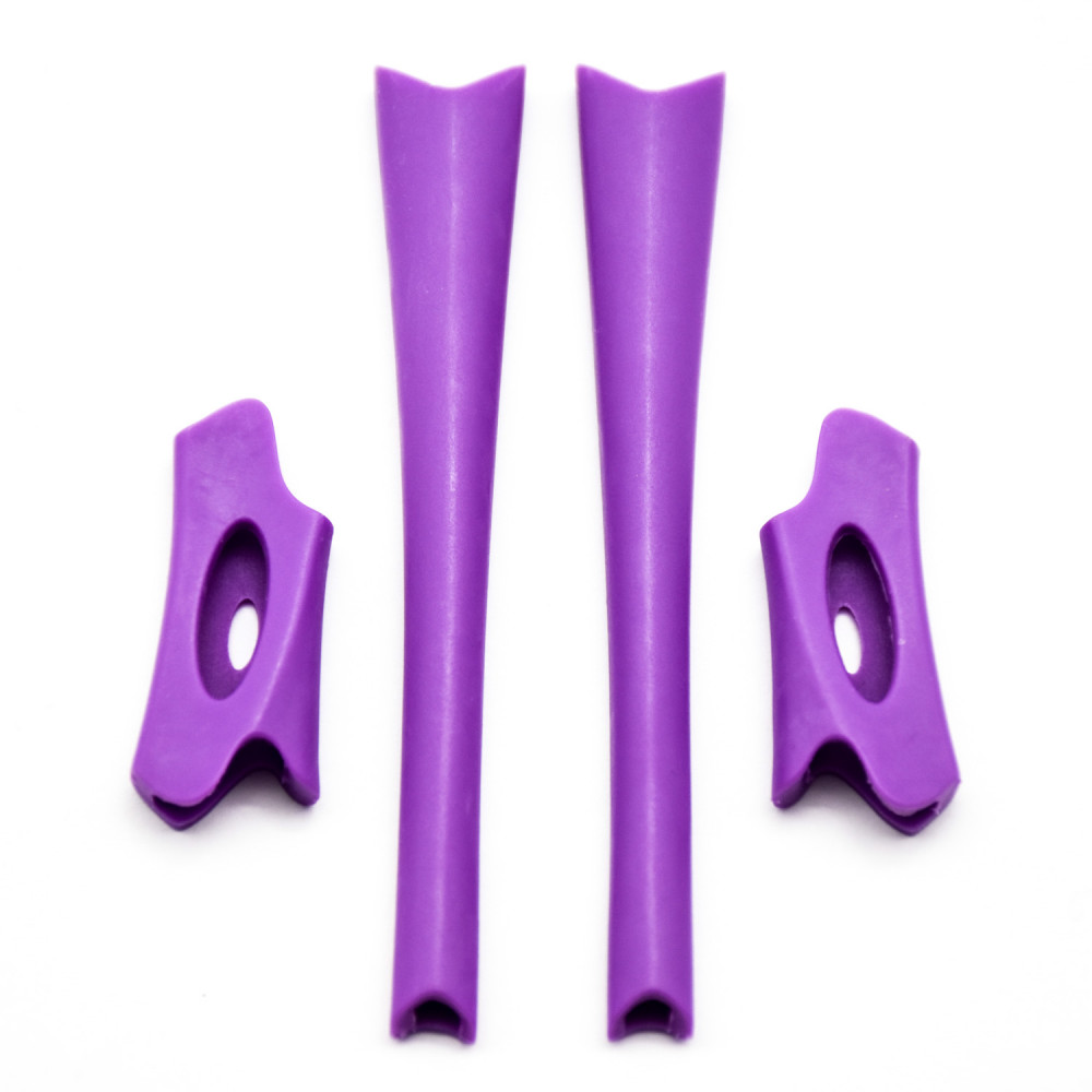 Imytpft Purple Compatible/Replacement For Rubber Kit Oakley Flak Jacket /Flak Jacket XLJ  Earsocks  