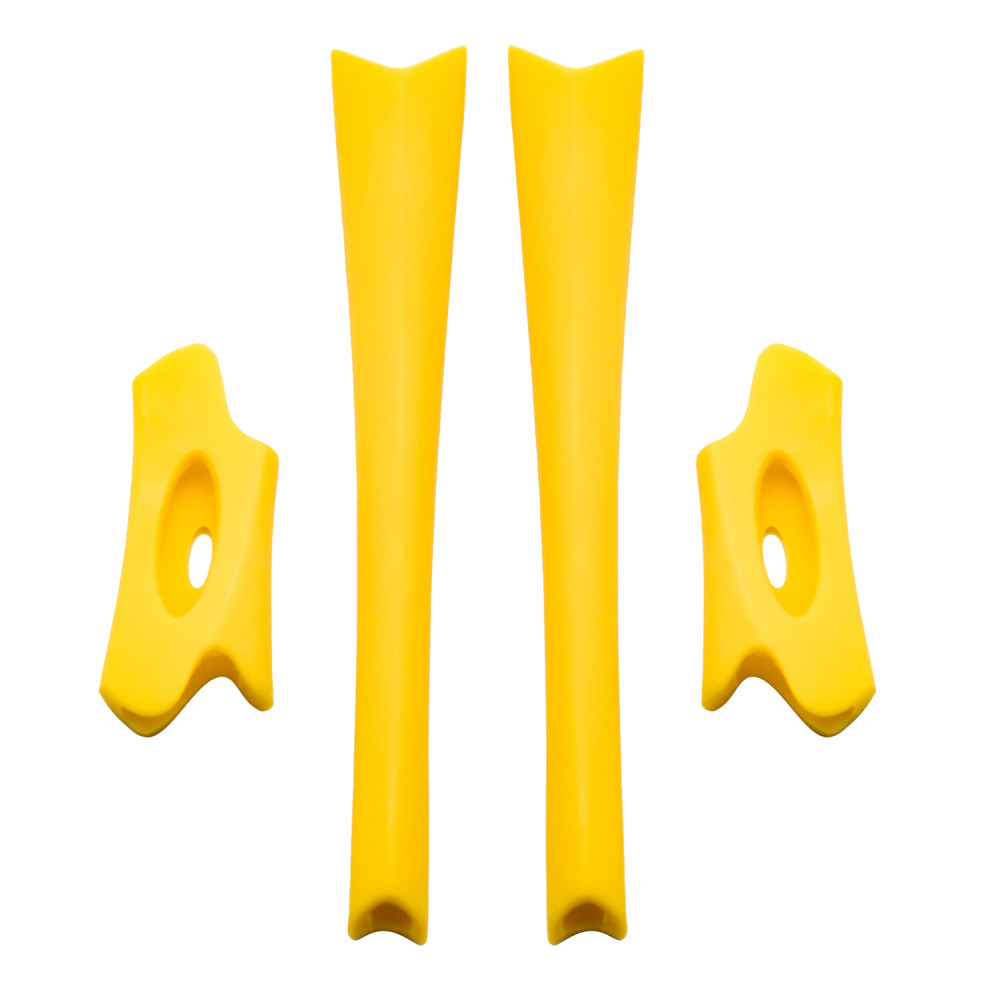 Imytpft Yellow Compatible/Replacement For Rubber Kit Oakley Flak Jacket /Flak Jacket XLJ  Earsocks  