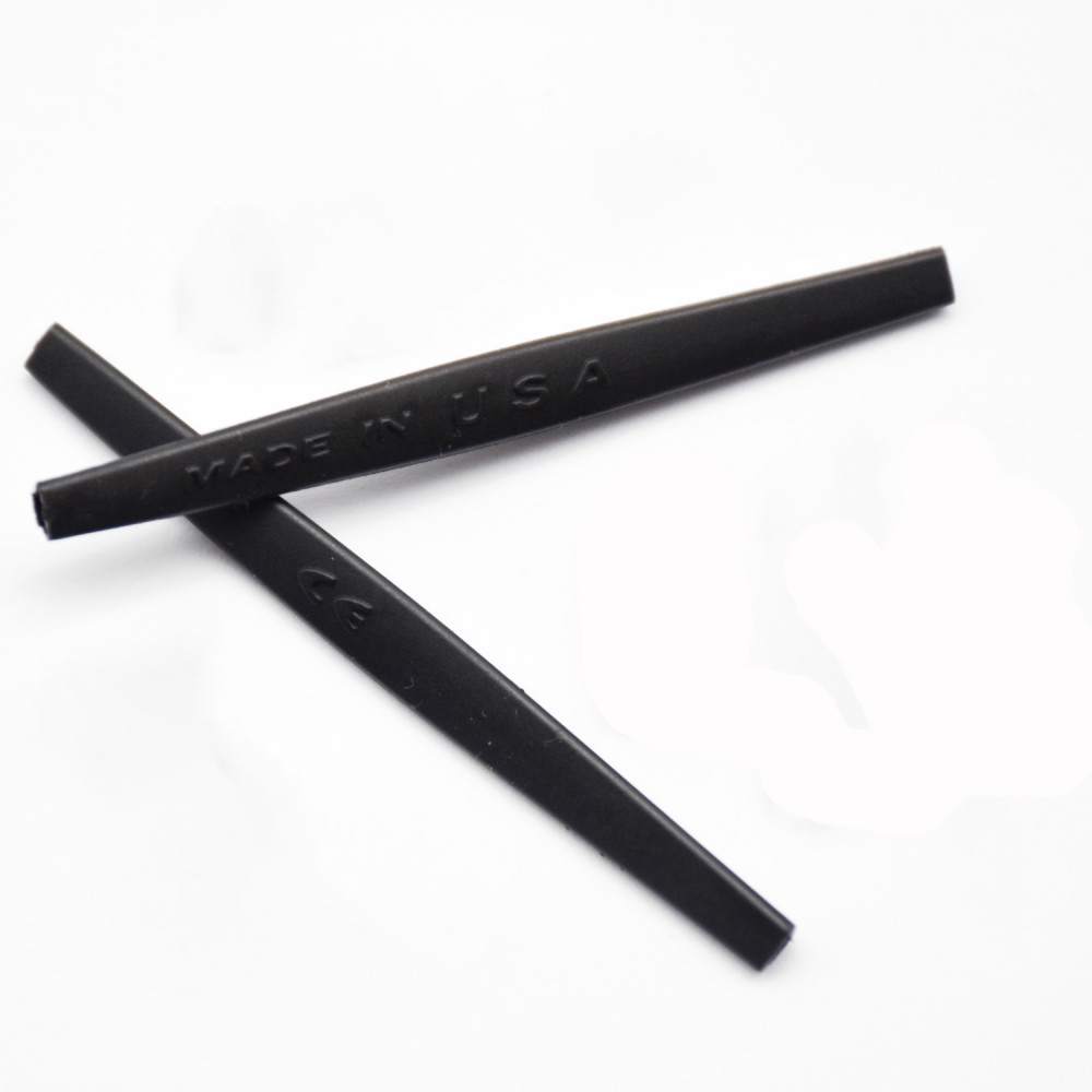 Imytpft Black Compatible/Replacement Silicone Leg Set For Oakley Square Wire 2.0 Sunglasses Rubber Kit