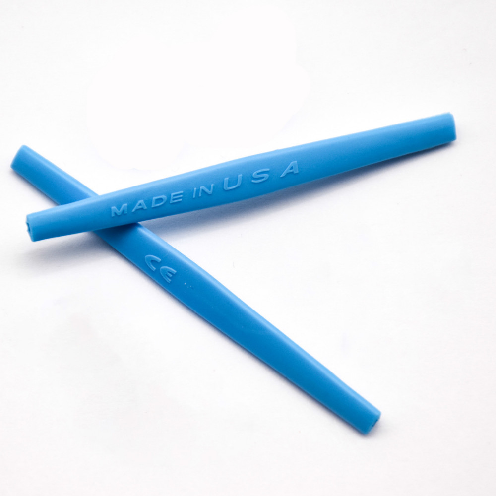 Imytpft Blue Compatible/Replacement Silicone Leg Set For Oakley Square Wire 2.0 Sunglasses Rubber Kit