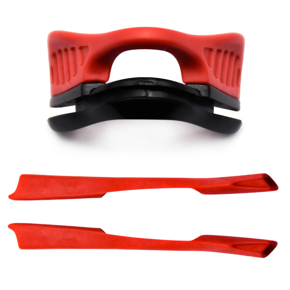 Imytpft Red Compatible/Replacement Rubber Kit and Nose Pads For Oakley M2 Sunglasses 