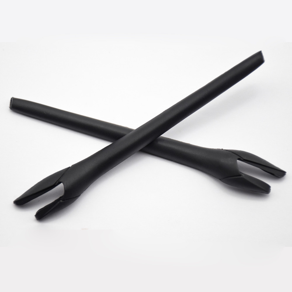 Imytpft Black Compatible/Replacement Silicone Leg Set For Oakley Radar EV Path Sunglasses Earsocks Rubber Kit