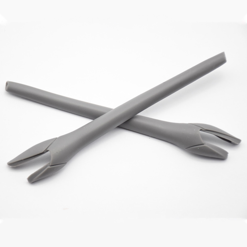 Imytpft Grey Compatible/Replacement Silicone Leg Set For Oakley Radar EV Path Sunglasses Earsocks Rubber Kit