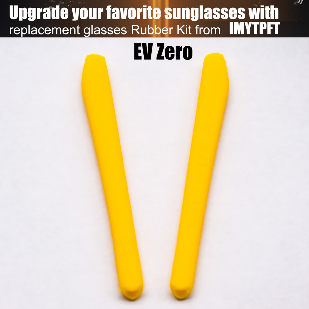 Imytpft 2 COLORS Compatible/Replacement For Rubber Kit Oakley EVZero