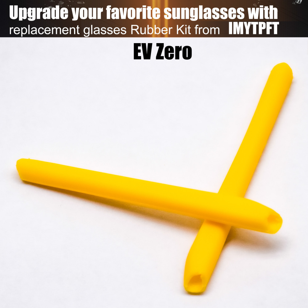 Imytpft 2 COLORS Compatible/Replacement For Rubber Kit Oakley EVZero