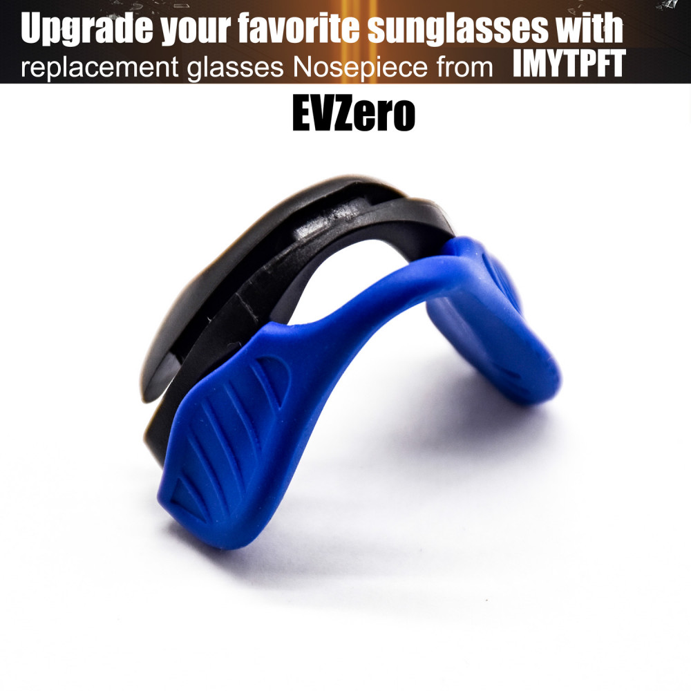 Imytpft Dark Blue Compatible/Replacement For Rubber Kit Oakley EVZero  Earsocks  