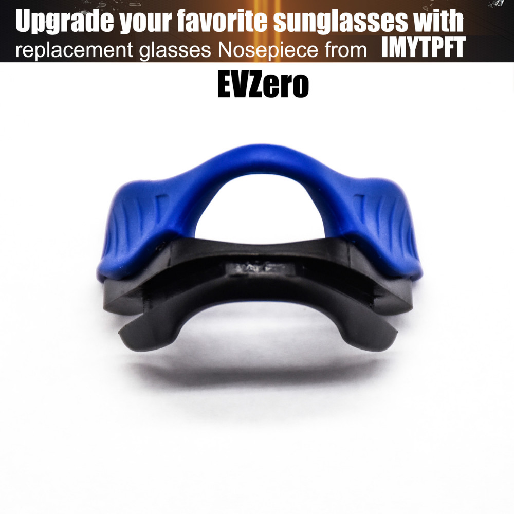 Imytpft Dark Blue Compatible/Replacement For Rubber Kit Oakley EVZero  Earsocks  