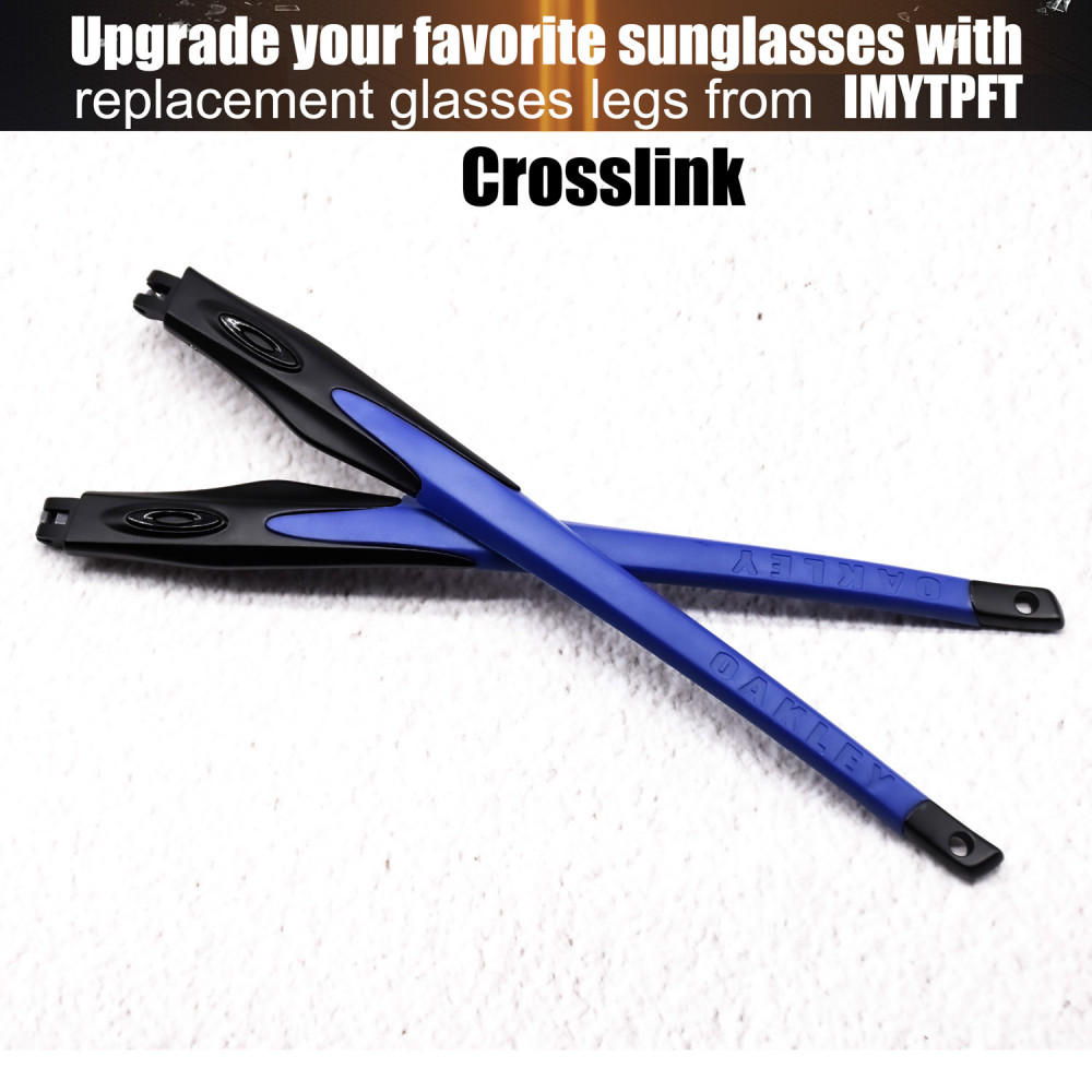 Imytpft Dark Blue Compatible/Replacement For Glasses Legs Oakley Crosslink