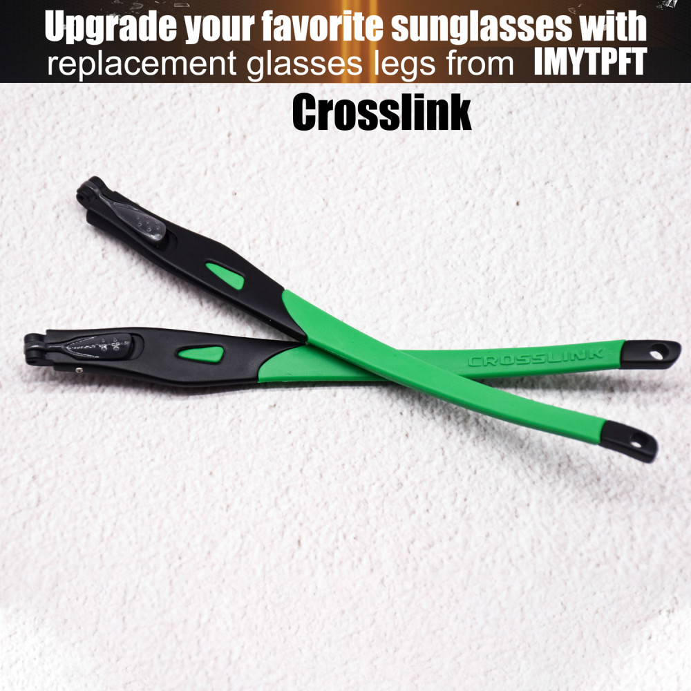 Imytpft Green Compatible/Replacement For Glasses Legs Oakley Crosslink