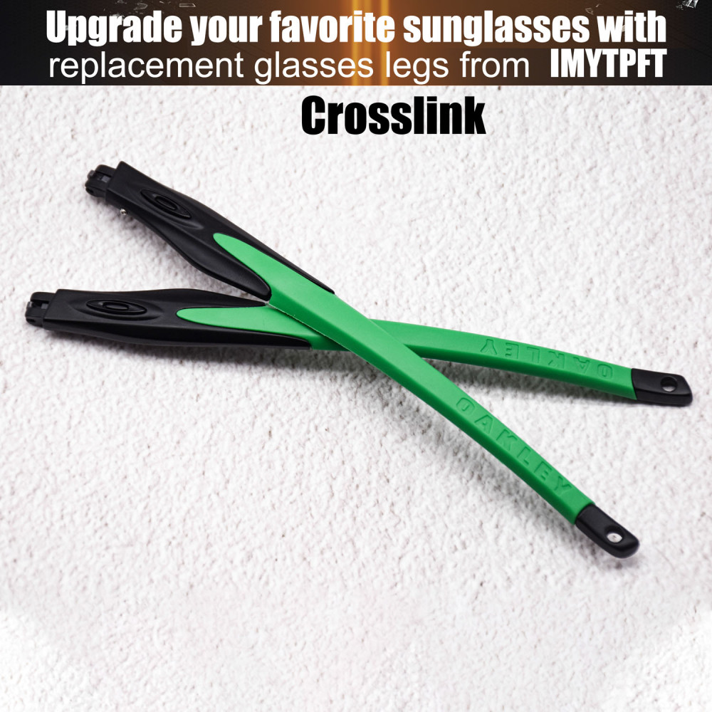 Imytpft Green Compatible/Replacement For Glasses Legs Oakley Crosslink