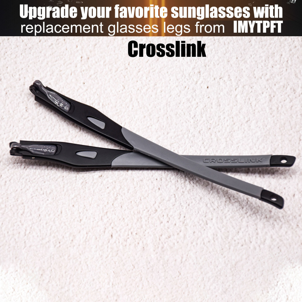 Imytpft Grey Compatible/Replacement For Glasses Legs Oakley Crosslink