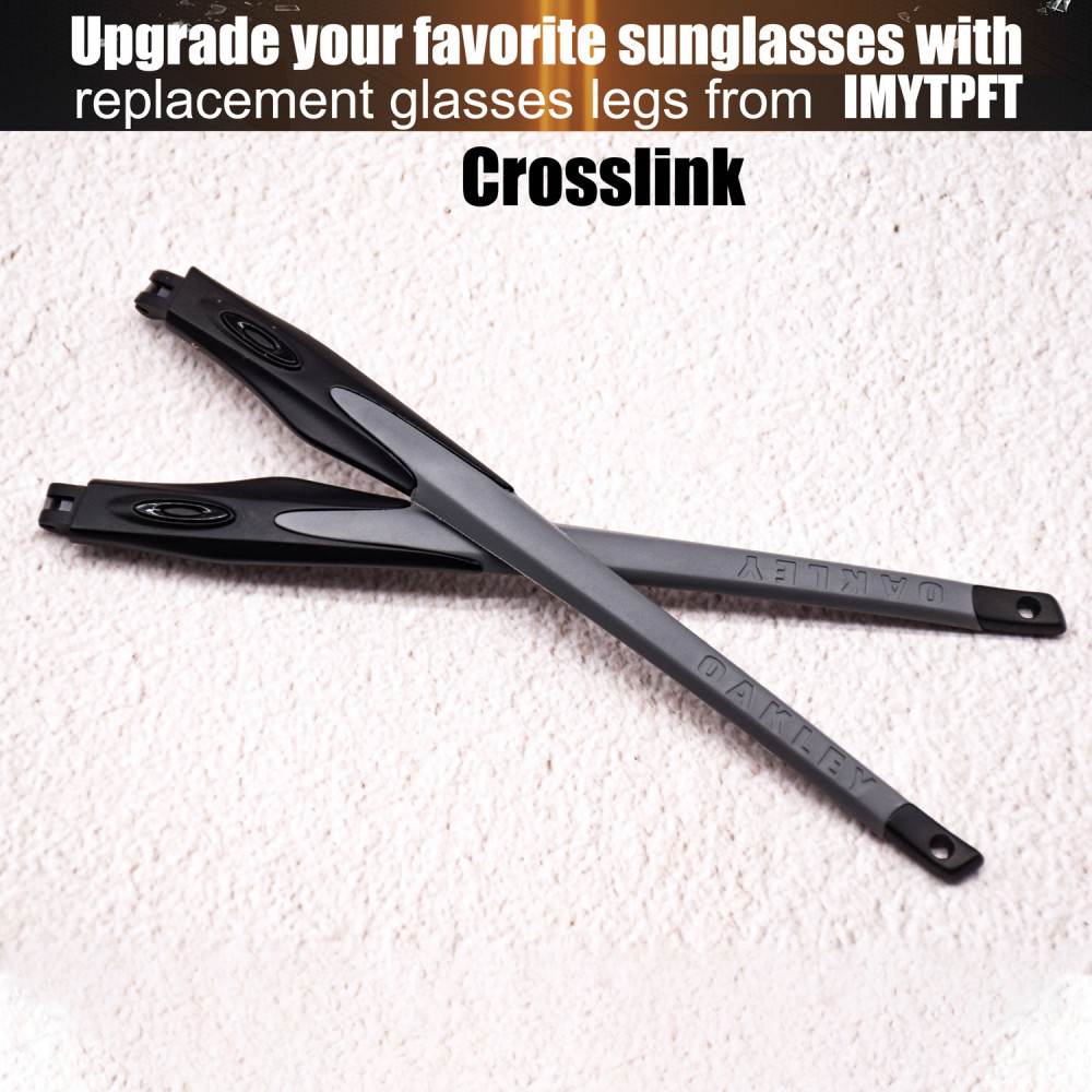 Imytpft Grey Compatible/Replacement For Glasses Legs Oakley Crosslink