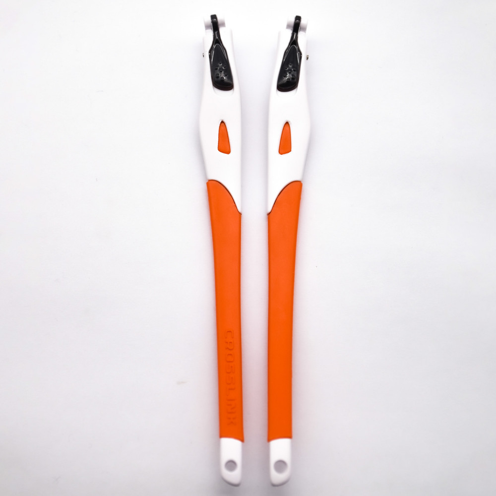 Imytpft Orange Rubber Compatible/Replacement White Frame Legs For Oakley Crosslink Glasses frame